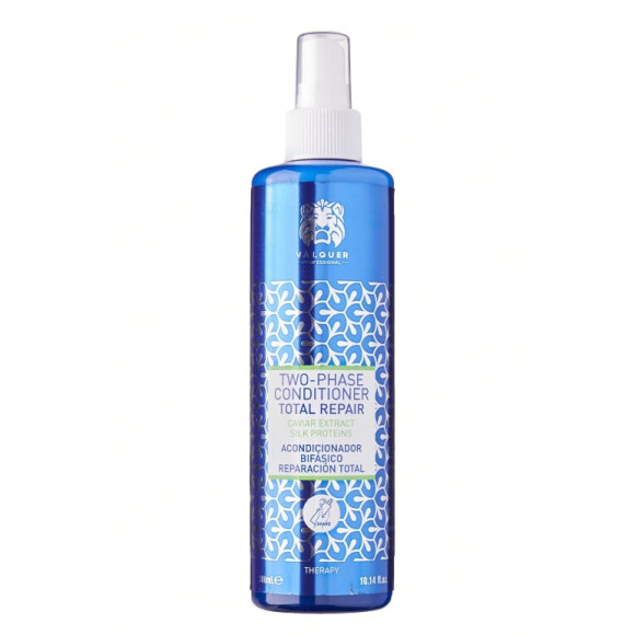  Незмивний спрей-кондиціонер  для пошкодженого волосся VALQUER TWO-PHASE CONDITIONER TOTAL REPAIR  - фото №1