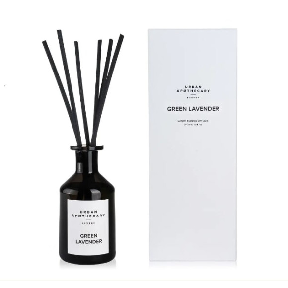 Аромадифузор для оселі з ароматами лаванди, м'яти і зелені Urban apothecary Green lavender  - фото №1
