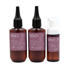 Антивіковий зміцнюючий набір проти випадіння волосся RYO Root:Gen Anti Aging Care Essence Set Hair Lose 3D Volume - фото №1
