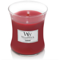 Ароматична свічка з ароматом солодкої смородини та соковитого мандарина Woodwick Medium Currant  - фото №1