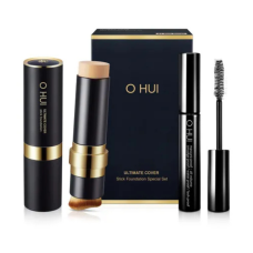 Люкс набір тональний крем-стік + туш для вій O Hui Ultimate Cover Stick Foundation Stick Special Set - фото №1