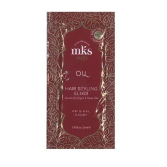 Олійка для волосся MKS ECO Oil Hair Styling Elixir Original Scent 2,6 мл - фото №1