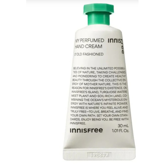 Парфюмированный крем для рук Innisfree 07 Old Fashioned My Perfumed Hand Cream 30 мл - фото №1
