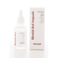 Сыворотка антибактериальная против воспалений Manyo Blemish Red Ampoule - фото №1