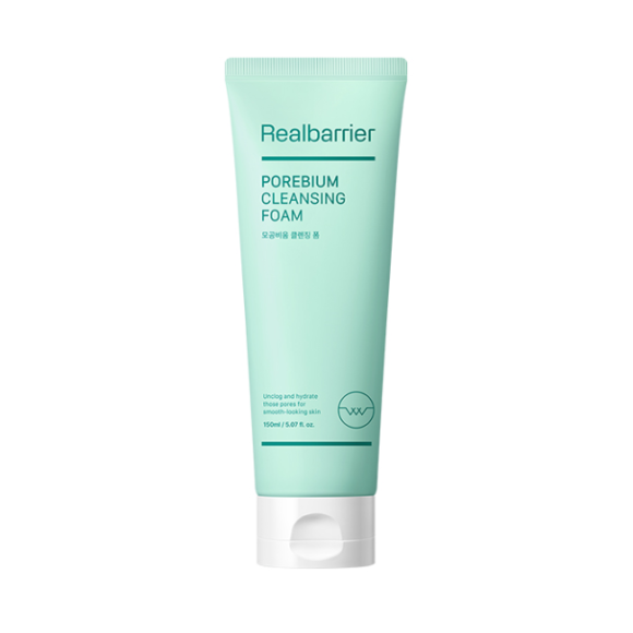 Ензимна пінка для глибокого очищення Real Barrier Porebium Cleansing Foam 150 мл - фото №1