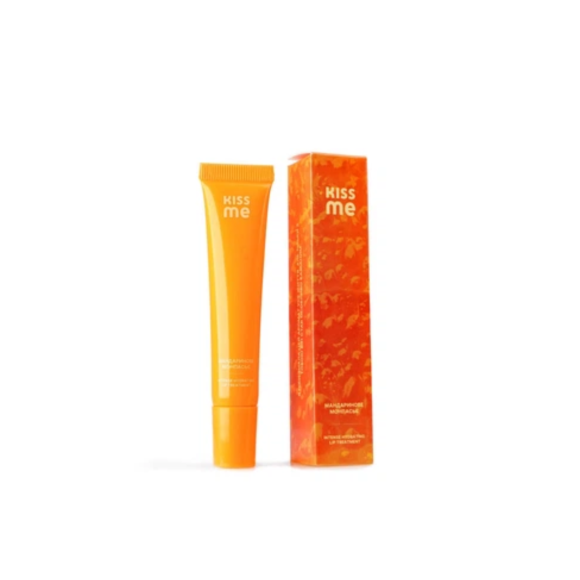 Блиск для губ Мандаринове монпасьє Intense Hydrating Lip Treatment Kiss Me 8 мл - фото №1