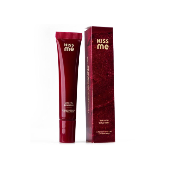 Блиск для губ Ми були вишнями Intense Hydrating Lip Treatment Kiss Me 8 мл - фото №1