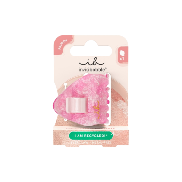 Заколка для волосся invisibobble EVERCLAW Mini Pink Crush - фото №1