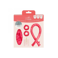 Подарунковий набір 2 резинки SPRUNCHIE 1 бігуді та 1 стрічка invisibobble GIFT SET Beach Curl L - фото №1