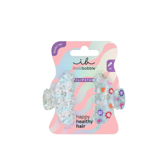 Заколка для волосся invisibobble CLIPSTAR Cosmic Glow - фото №1