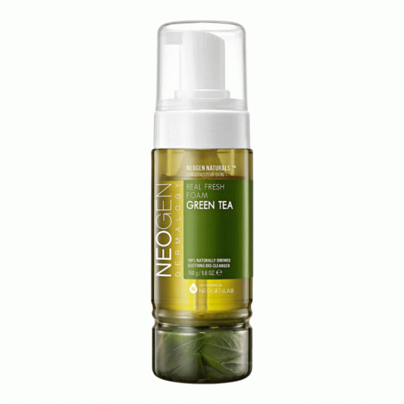 Пінка для вмивання Neogen Dermalogy Real Fresh Foam Green Tea - фото №1