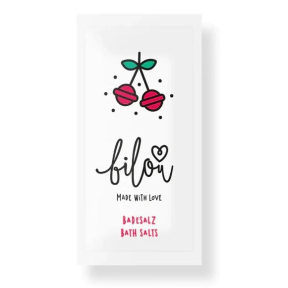Сіль для ванни «вишня» Bilou Bath Salts Cherry Pops  - фото №1