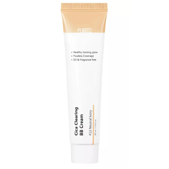 ВВ крем з  екстрактом центелли Purito Cica Clearing BB Cream N13 Neutral Ivory  - фото №1