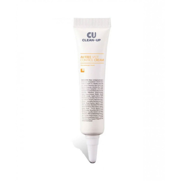 Протизапальний точковий крем CU SKIN Clean Up AV Free Spot Control Cream 10 г - фото №1