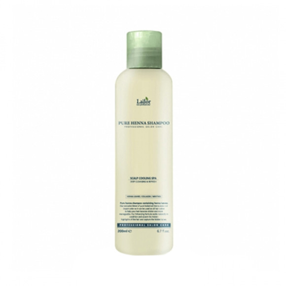 Органічний шамупнь з ментолом та хной Lador Pure Henna Shampoo - фото №1