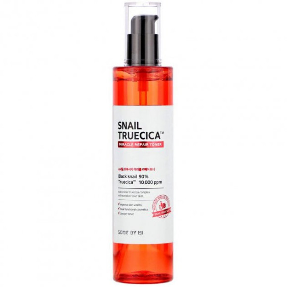 Восстанавливающий тонер с муцином улитки и центеллой Some By Mi Snail Truecica Miracle Repair Toner  - фото №1