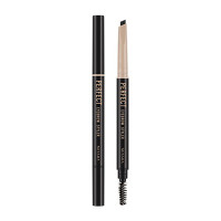 Олівець для брів чорний зі щіточкою Missha Perfect Eyebrow Styler Black - фото №1