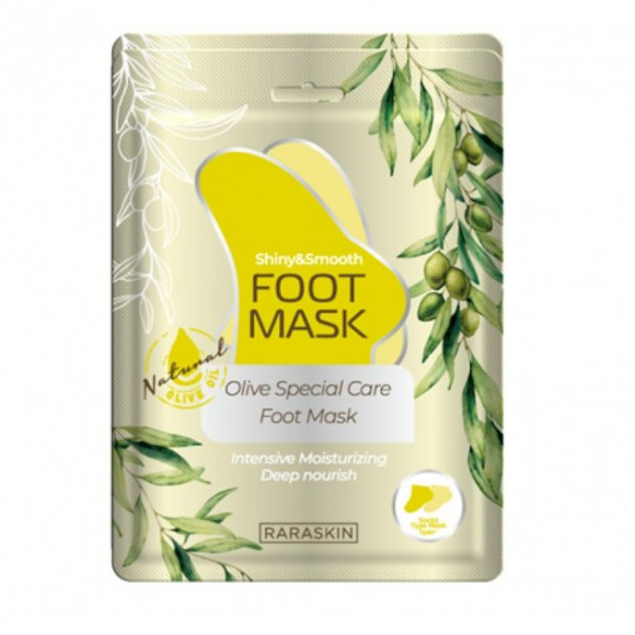 Маска-шкарпетки для ніг Raraskin Olive Special Care Foot Mask  - фото №1