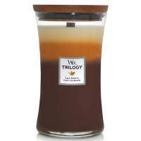 Ароматична свічка з тришаровим ароматом Woodwick Large Trilogy Cafe Sweets 609 г - фото №1