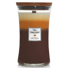 Ароматична свічка з тришаровим ароматом Woodwick Large Trilogy Cafe Sweets 609 г - фото №1