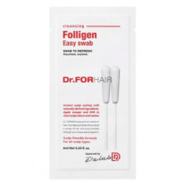 Ватна паличка для миттєвого очищення шкіри голови Dr. FORHAIR Folligen Easy Swab 6 мл - фото №1