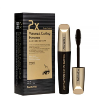 Туш для вій “Об'єм та підкручування” FarmStay 2X Volume & Curling Mascara - фото №1