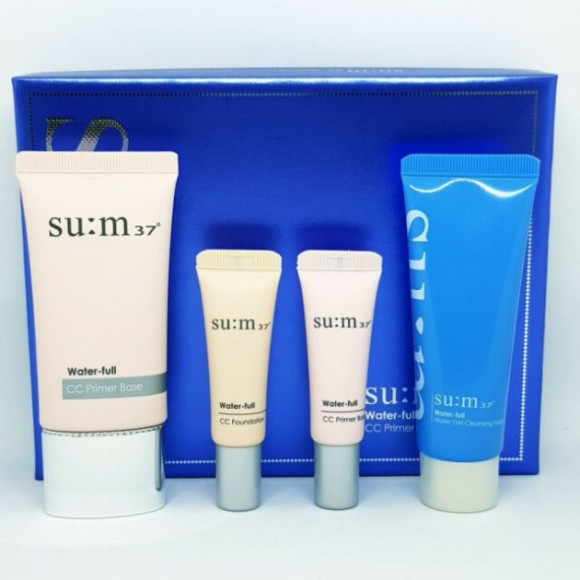 Люкс набір для обличчя Su:m37 Water-full CC Primer Base Special Set - фото №1
