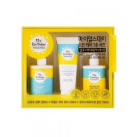Набір My Earthday Skin Care Set (шампунь+дитяча пінка+лосьйон) - фото №1