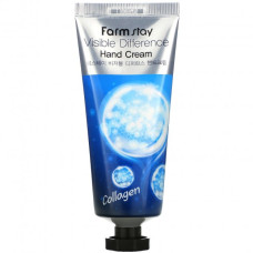 Крем для рук із колагеном FarmStay Visible Difference Collagen Hand Cream - фото №1