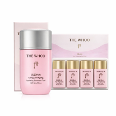 Набір зволожувальних сонцезахисних флюїдів The ​​History Of Whoo Vital Hydrating Sun Fluid SPF50+ PA+++  Special Set - фото №1