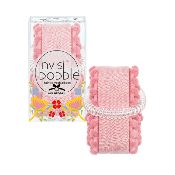 Резинка з стрічкою Invisibobble Invisibobble Wrapstar Flores & Bloom - фото №1