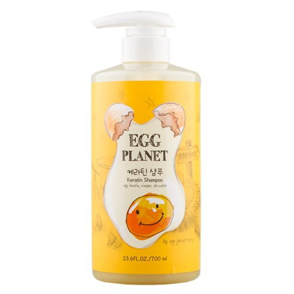 Відновлюючий шампунь із кератином для волосся Daeng Gi Meo Ri Egg Planet Keratin Shampoo - фото №1