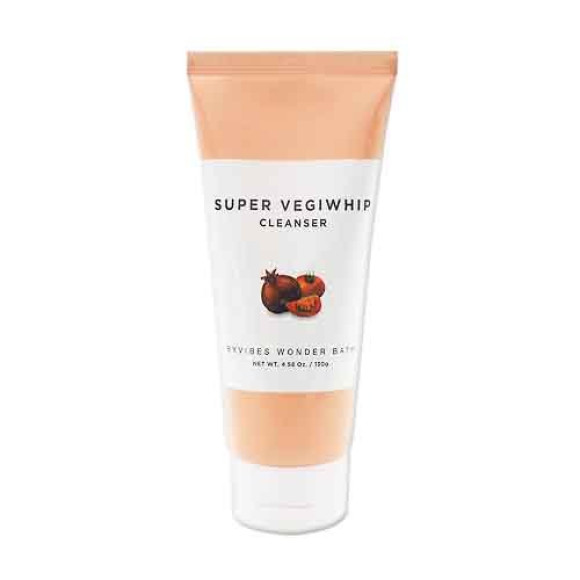 Очищаюча пінка Wonder Bath Super Vegiwhip Cleanser Red 130 мл - фото №1