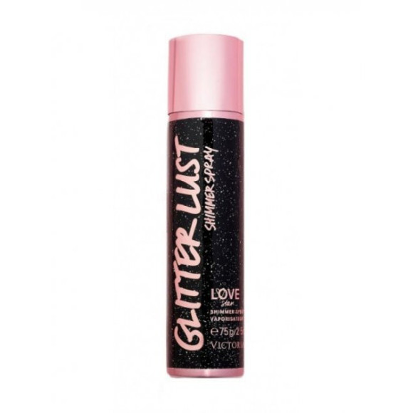 Парфумований спрей для тіла з шиммером Victoria's Secret Love Star Glitter Lust Shimmer Spray - фото №1