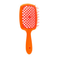 Гребінець для волосся помаранчева  Janeke Superbrush Small The Original Italian 1 шт - фото №1