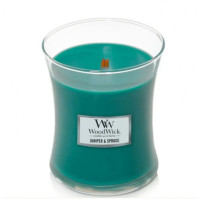 Ароматична свічка з ароматом ялівцю та шавлії Woodwick Mini Juniper & Spruce - фото №1