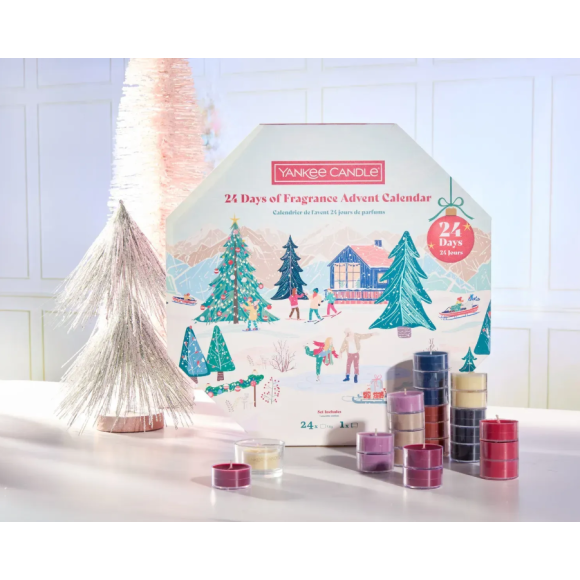 Адвент-календар на 24 свічки Yankee Candle Advent calendar - фото №1