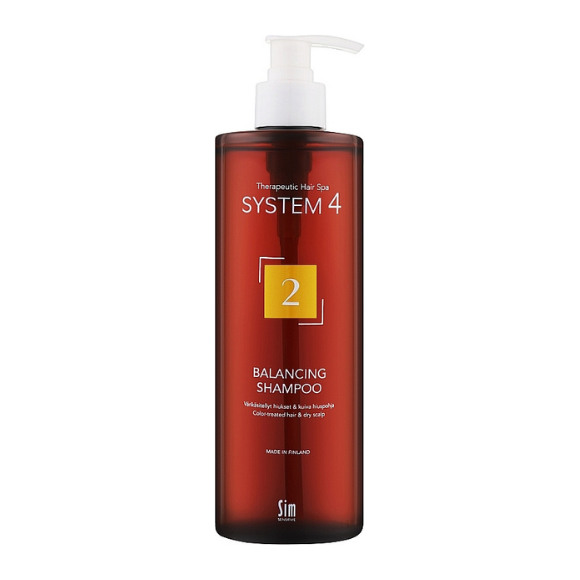 Шампунь №2 для сухих, окрашенных и поврежденных волос Sim Sensitive System 4 №2 Balancing Shampoo 500 мл - фото №1