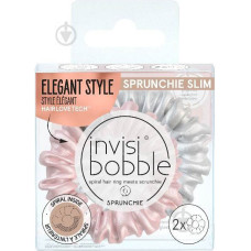 Резинка-браслет для волосся  Invisibobble Sprunchie Slim Bella Chrome - фото №1