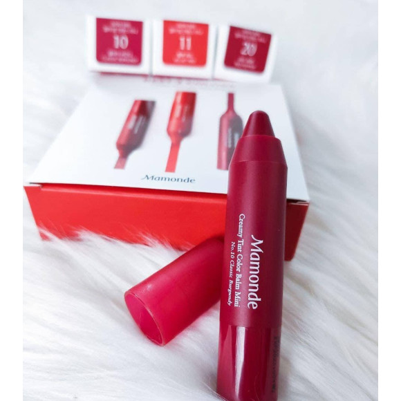 Набір тінтів для губ Mamonde Creamy Tint Color Balm mini best 3 color set - фото №1