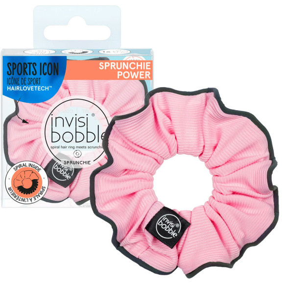 Резинка для волосся, рожева Invisibobble Sprunchie Power Sports Icon Pink Mantra - фото №1