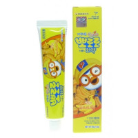 Детская зубная паста с ароматом банана Pororo Toothpaste Banana - фото №1