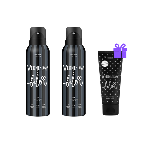 Набір - дезодорант спрей Bilou & Wednesday Deodorant Spray Solitude Suits Me - фото №1