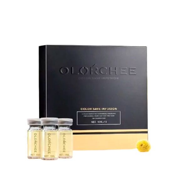 Засіб для збереження кольору волосся Olorchee Color Save Infusion 10*10 ml - фото №1