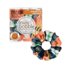 Резинка-браслет для волос Invisibobble SPRUNCHIE Fall in Love Channel the Flannel - фото №1