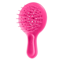 Гребінець для волосся яскраво рожевий  Janeke Superbrush Mini The Original - фото №1