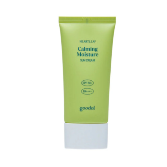 Зволожуючий сонцезахисний крем Goodal Houttuynia Cordata Calming Moisture Sun Cream 50 мл - фото №1