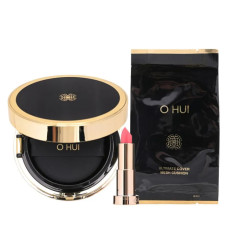 Люкс тональний кушон для обличчя O Hui Ultimate Cover Mesh Cushion Special Set 01 Milk Beige - фото №1