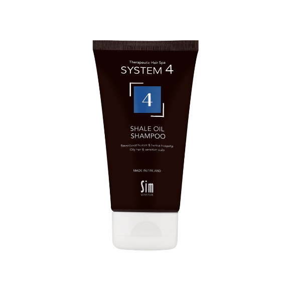 Шампунь №4 для жирної і чутливої шкіри голови Sim Sensitive System 4 Shale Oil Shampoo 75 мл - фото №1
