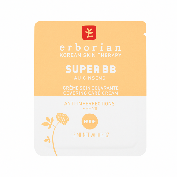 Тонуючий BB крем для обличчя Erborian Super ВВ Cream Nude 1,5 мл - фото №1
